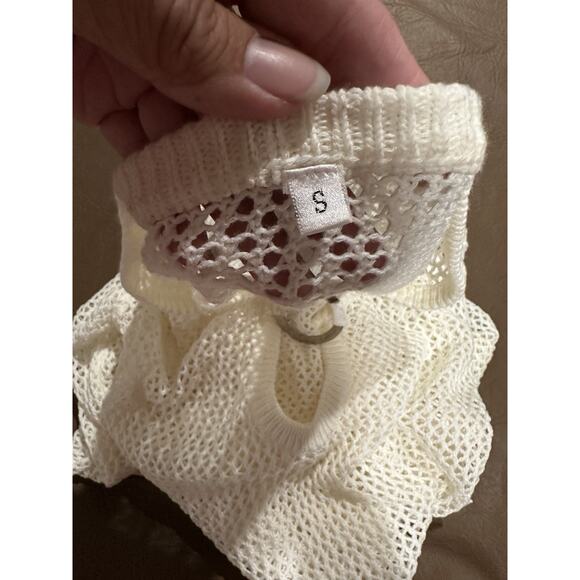 Women Beach Crochet Cover Ups Summer Knit Swimwear Mesh Bathing Suit Hollow Out - Picture 3 of 3